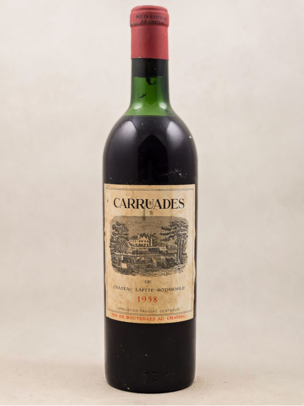 Carruades de Lafite - Pauillac 1958