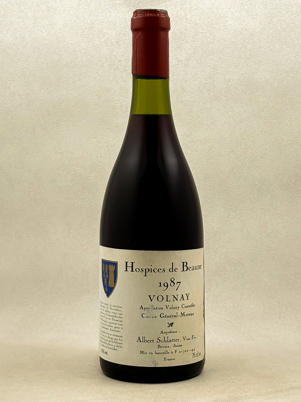 Hospices de Beaune - Volnay 1er Cru "Cuvée Général Muteau" 1987