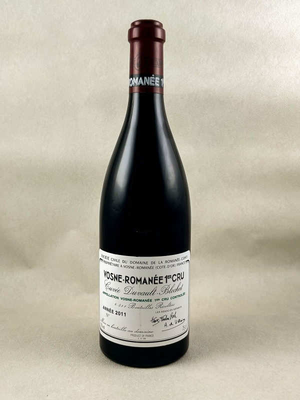 Romanée Conti - Vosne Romanée 1er cru "Cuvée Duvault Blochet" 2011