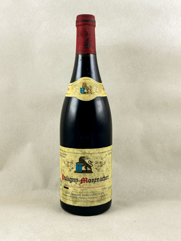 Henri Clerc - Puligny Montrachet Rouge 1996