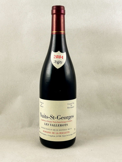 Domaine de la Poulette - Nuits St Georges 1er cru "Les Vallerots" 2004