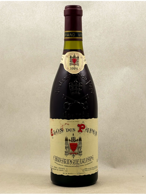 Clos des Papes - Châteauneuf du Pape 1984