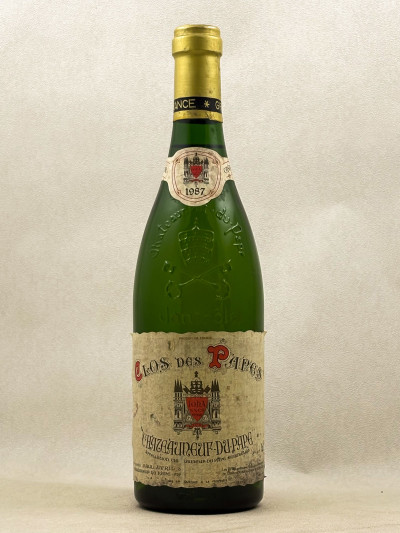 Clos des Papes - Châteauneuf du Pape Blanc 1987