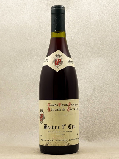 Albert de Laroche - Beaune 1er cru 1993