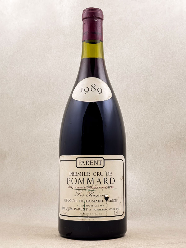 Jacques Parent - Pommard 1er Cru "Rugiens" 1989