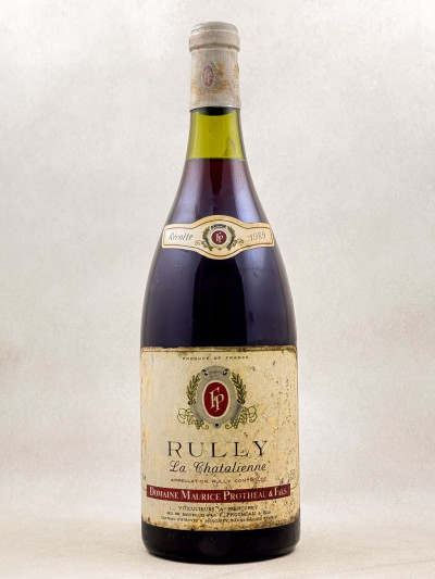 Maurice Protheau - Rully "La Chatalienne" Rouge 1989 MAGNUM