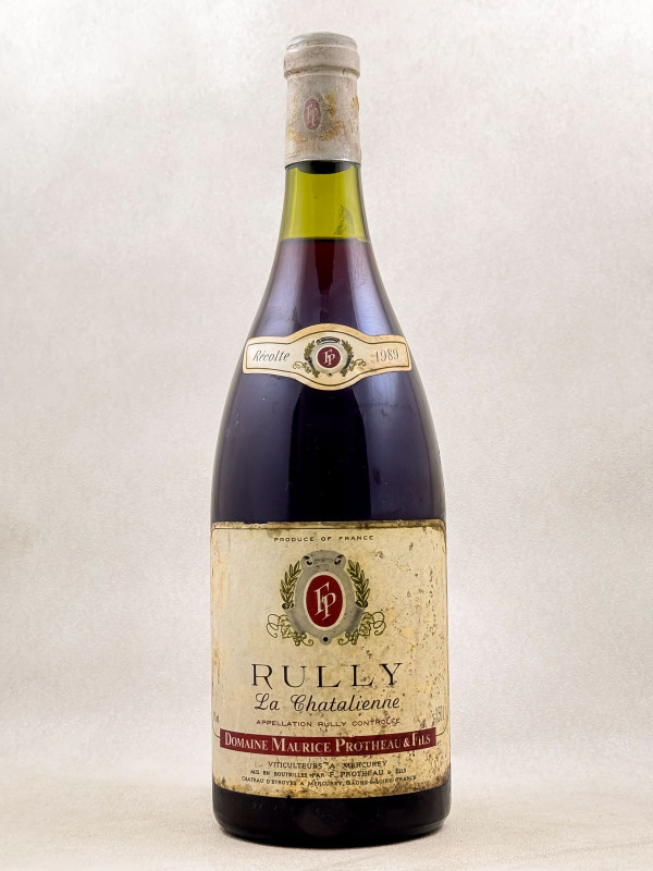 Maurice Protheau - Rully "La Chatalienne" Rouge 1989 MAGNUM