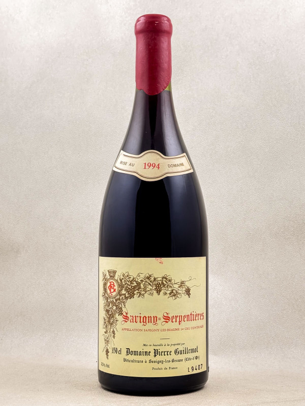 Vincent Guillemot - Savigny les Beaune 1er Cru "Aux Serpentières" 1994 MAGNUM