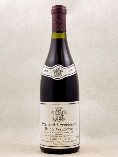 Denis Père & Fils - Pernand Vergelesses 1er cru "Iles des Vergelesses" 1989