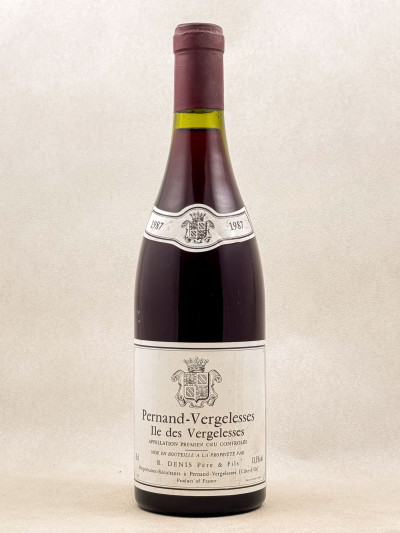 Denis Père & Fils - Pernand Vergelesses 1er cru "Iles des Vergelesses" 1987