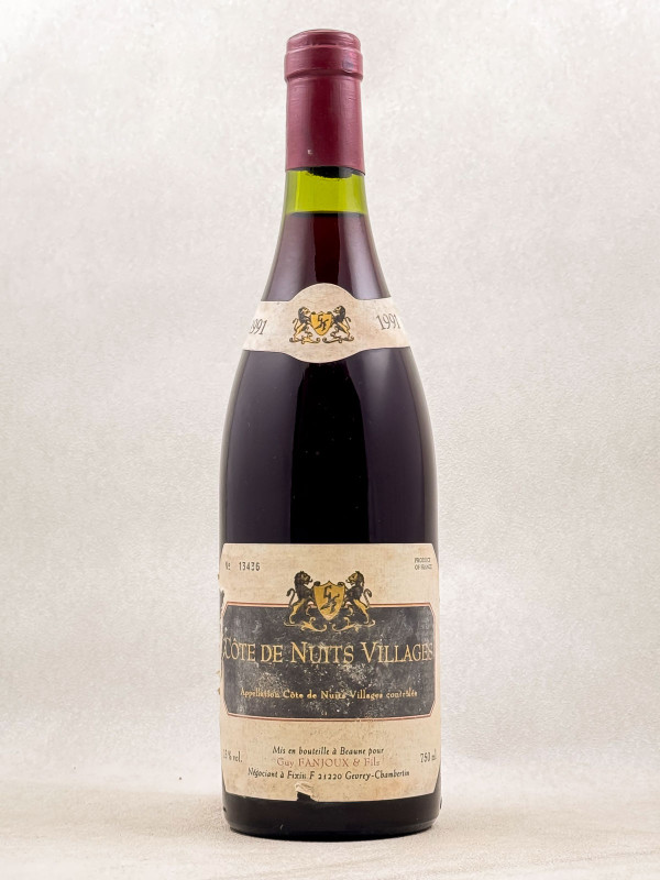 Guy Fanjoux - Côte de Nuits Villages 1991