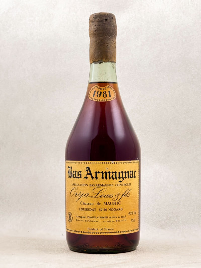 Mauhic - Bas Armagnac 1981