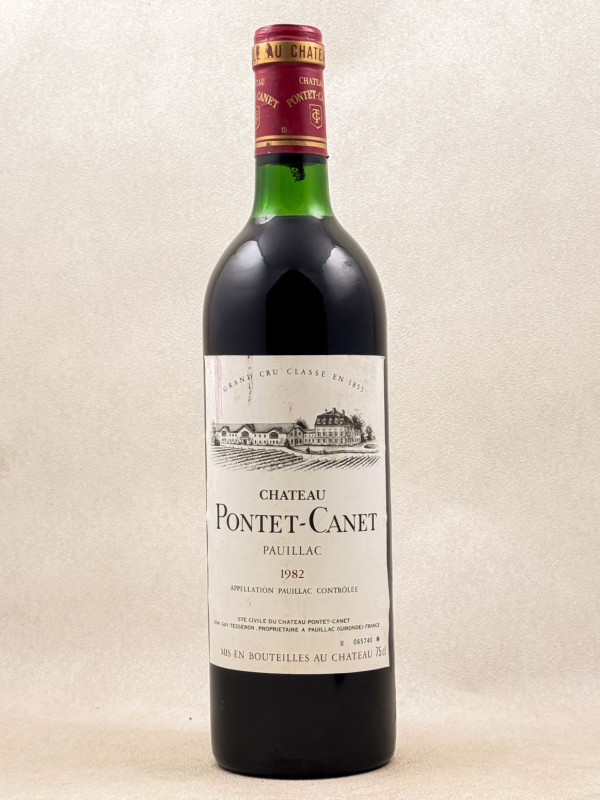 Pontet Canet - Pauillac 1982