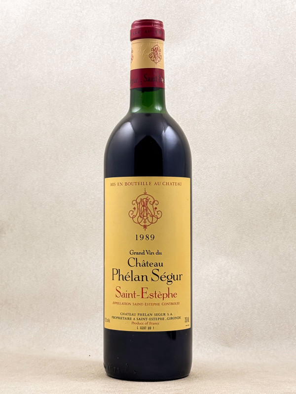 Phélan Ségur - Saint Estèphe 1989