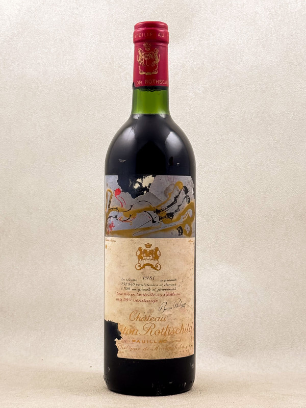Mouton Rothschild - Pauillac 1981