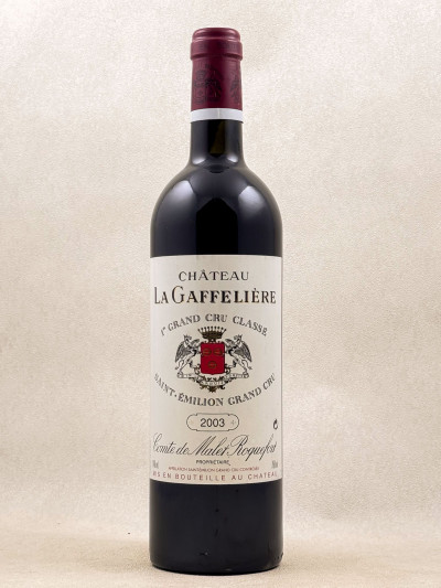 La Gaffelière - Saint Emilion 2003