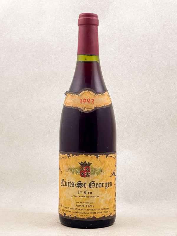 Patrick Lamy - Nuits Saint Georges 1er cru 1992