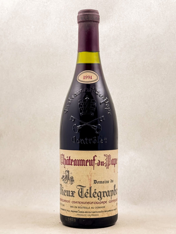 Vieux Télégraphe - Châteauneuf du Pape 1991