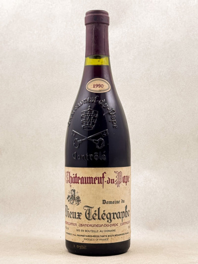 Vieux Télégraphe - Châteauneuf du Pape 1990