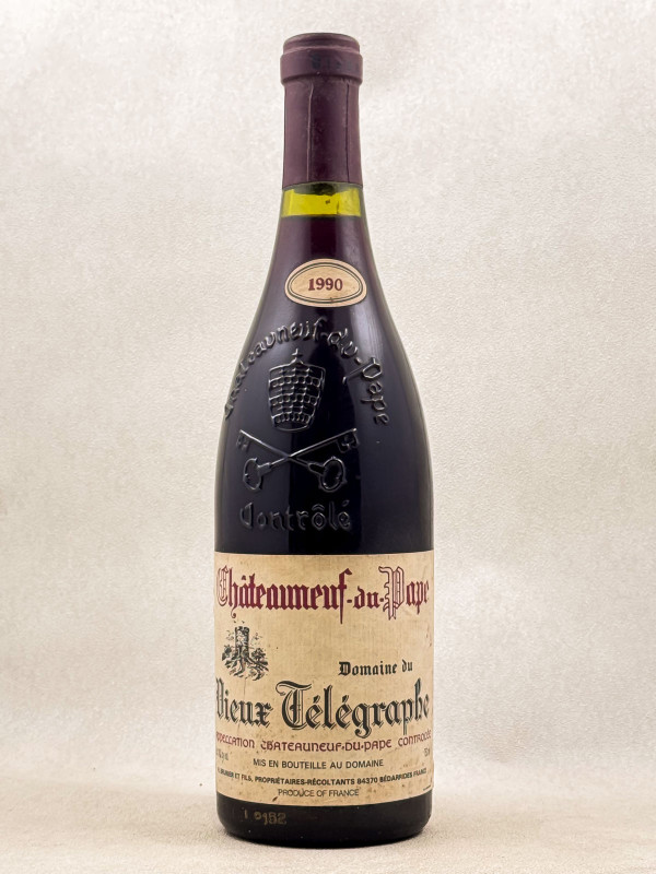 Vieux Télégraphe - Châteauneuf du Pape 1990