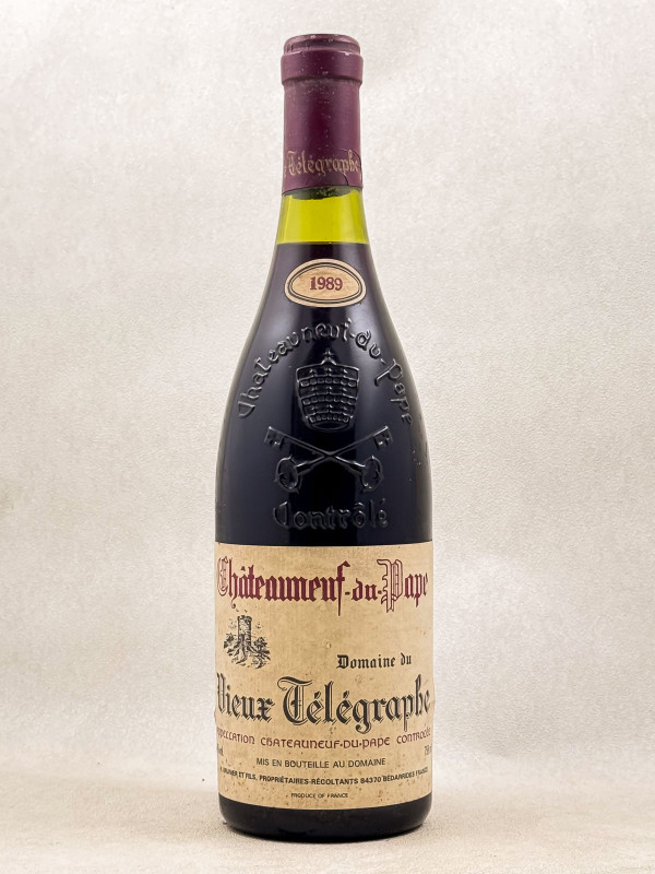 Vieux Télégraphe - Châteauneuf du Pape 1989