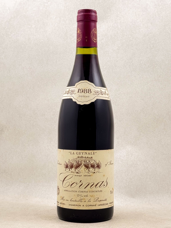 Robert Michel - Cornas "La Geynale" 1988