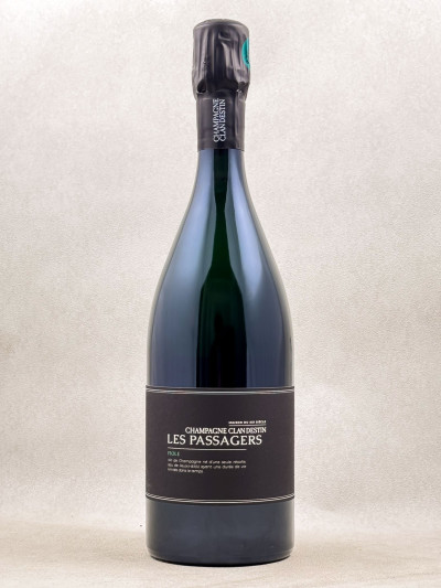 Clandestin - Champagne Cuvée "Passagers - Fiole" 2023
