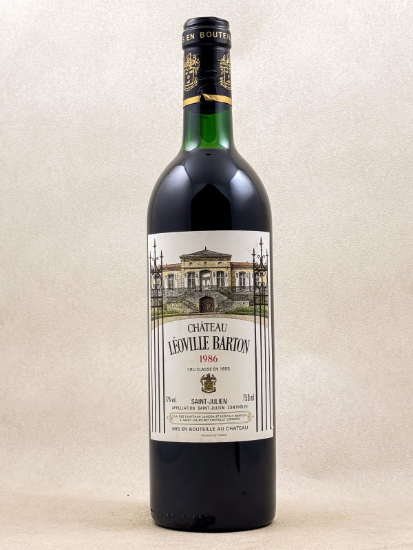 Léoville Barton - Saint Julien 1986