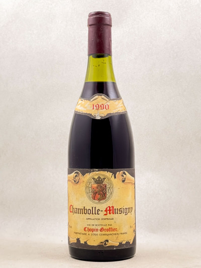Chopin-Groffier - Chambolle Musigny 1990
