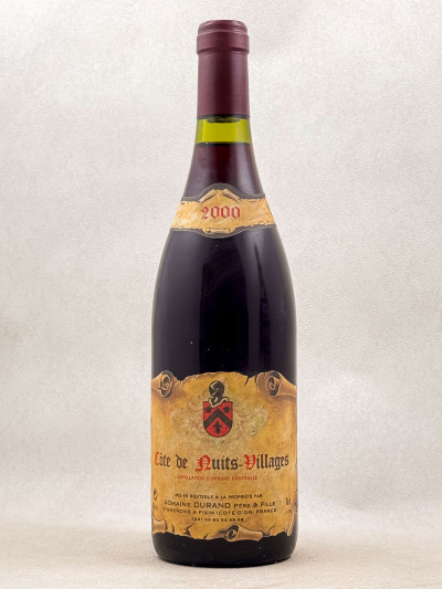 Durand Père & Fille - Côte de Nuits Villages 2000