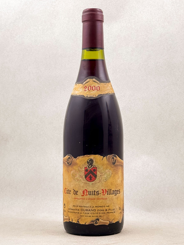 Durand Père & Fille - Côte de Nuits Villages 2000
