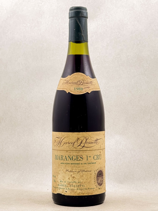 Marcel Bossetti - Maranges 1er cru 1988