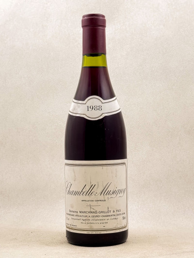 Marchand-Grillot - Chambolle Musigny 1988