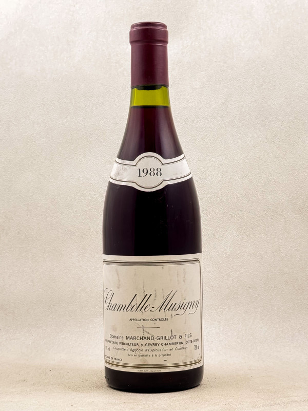 Marchand-Grillot - Chambolle Musigny 1988