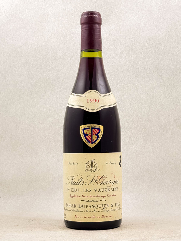 Dupasquier - Nuits Saint Georges 1er cru "Vaucrains" 1990