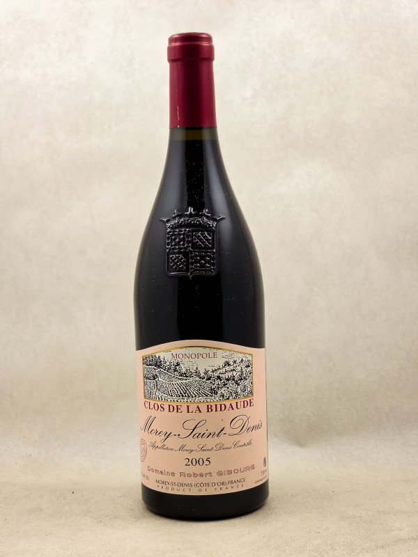 Robert Gibourg - Morey Saint Denis 1er cru "Clos de la Bidaude" 2005