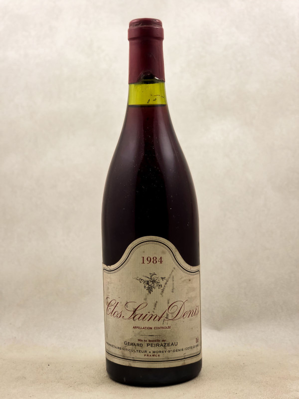 Gérard Peirazeau - Clos Saint Denis 1984