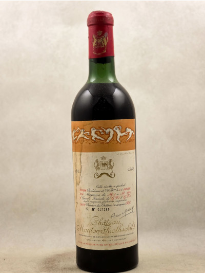 Mouton Rothschild - Pauillac 1965
