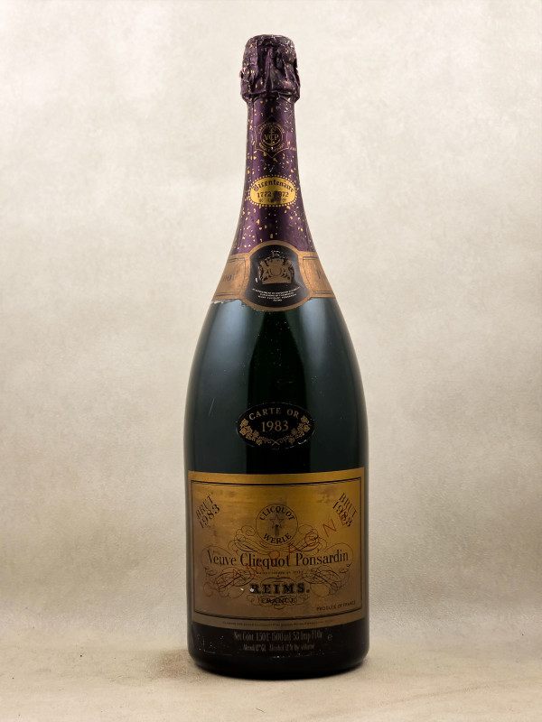 Veuve Clicquot - Champagne "Carte D'Or" 1983