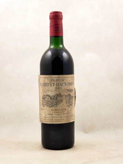 Larrivet Haut Brion - Pessac Léognan 1985