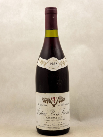 Gaston & Ravaut - Ladoix 1er Cru "Le Bois Roussot" 1987