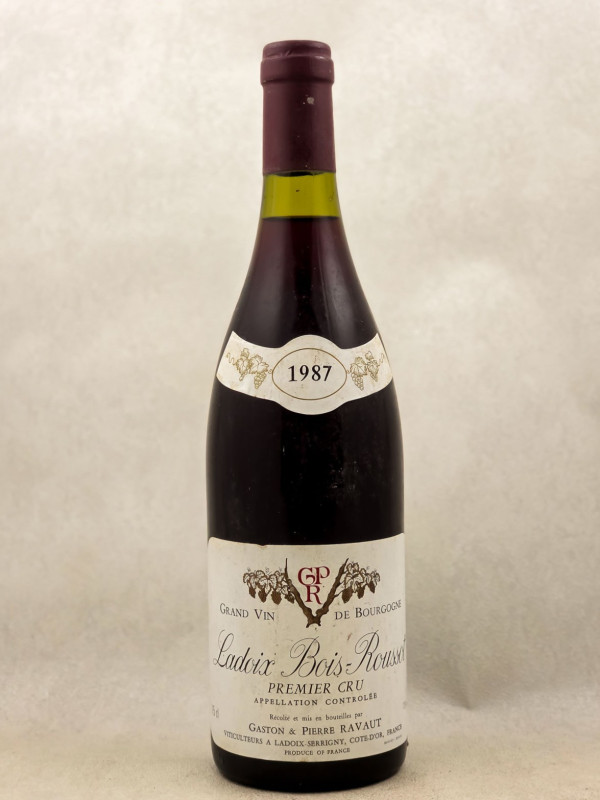 Gaston & Ravaut - Ladoix 1er Cru "Le Bois Roussot" 1987