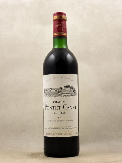 Pontet Canet - Pauillac 1980