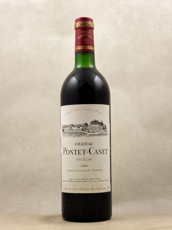 Pontet Canet - Pauillac 1980