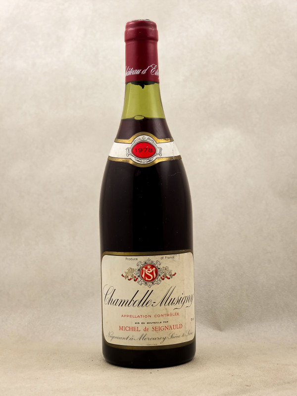 Michel Seignauld - Chambolle Musigny 1978