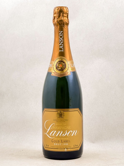 Lanson - Champagne "Gold Label" 1990