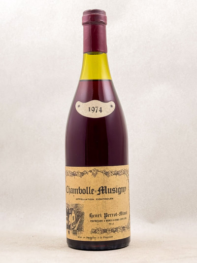 Perrot Minot - Chambolle Musigny 1974