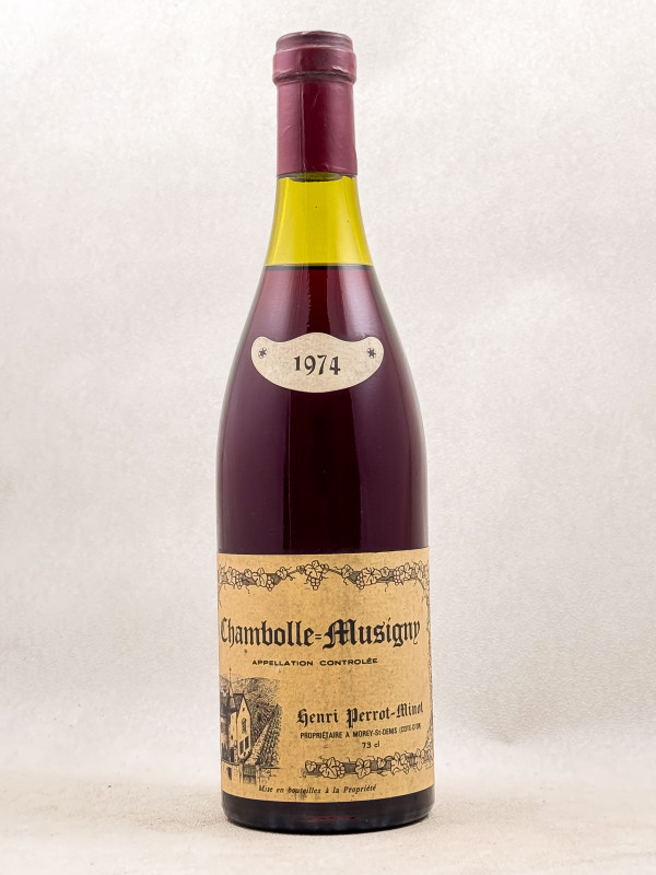 Perrot Minot - Chambolle Musigny 1974
