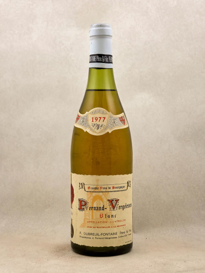 Dubreuil-Fontaine - Pernand Vergelesses 1977