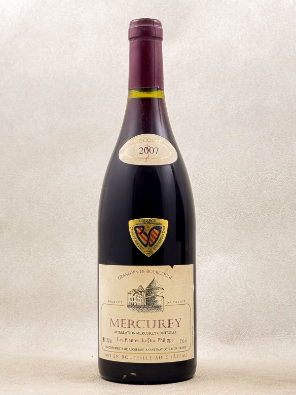 Les Plantes du Duc Philippe - Mercurey 2007